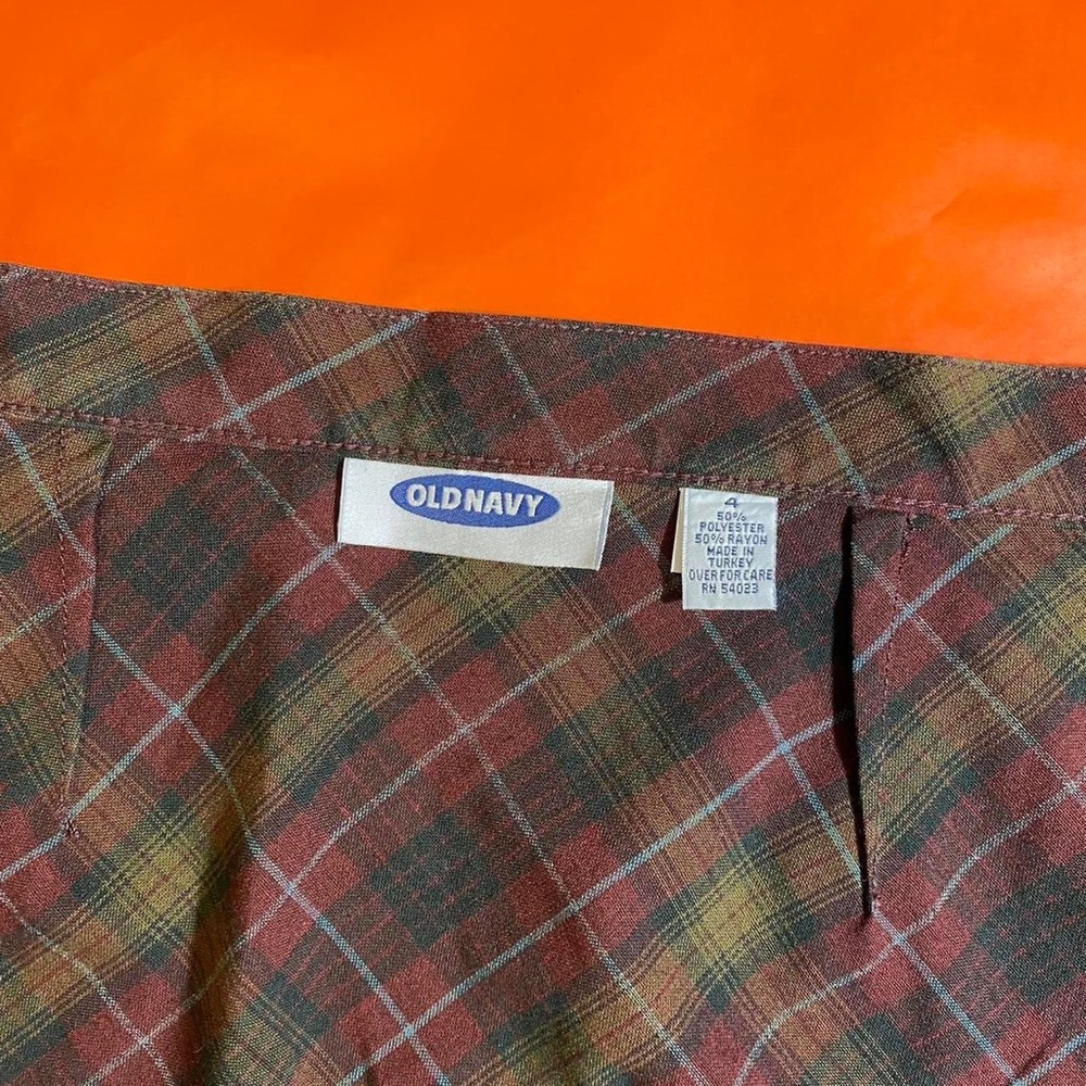 Plaid y2k Mini skirt - Picture 4 of 4